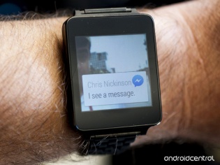 Samsung galaxy watch facebook on sale messenger